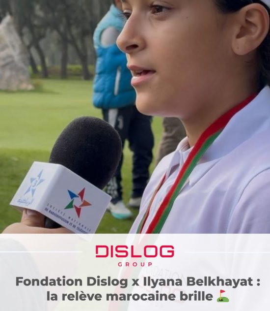 La Fondation Dislog soutient l’excellence : Ilyana Belkhayat sacrée Championne du Maroc de golf junior