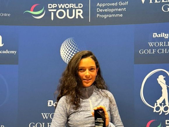 Ilyana Belkhayat Vice-Championne du Monde DP World Tour Junior à Marbella